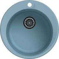 Мойка кухонная Ewigstein Rund 50х50 Серый металлик