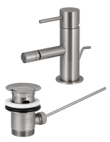 Смеситель для биде Remer X Style X20NP, никель брашированный