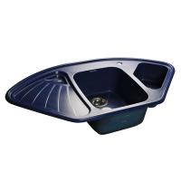 Мойка кухонная GranFest Corner GF-C1040E синий 1039x560