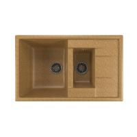 Мойка кухонная Mixline ML-GM22 302 Песочная