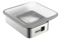 Мыльница настенная Boheme Q10943-NB, никель брашированный