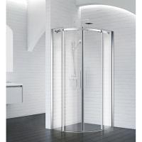 Душевой уголок BelBagno Acqua Прозрачный / Хром 90х90