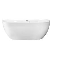 Акриловая ванна Ceruttispa Ami CT9039 Белая 170x75