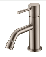 Смеситель для биде Boheme Uno 466-NB, никель брашированный