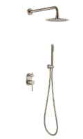 Душевая система Boheme Uno 464-NB, никель брашированный