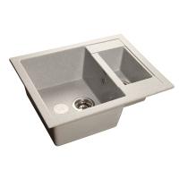 Мойка кухонная GranFest Quadro GF-Q610K серый 610x500