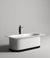 Ванна Salini S-Stone NINFEA 102721MRF 180*82 см, матовая покраска RAL полностью Ванна Salini S-Stone NINFEA 102721MRF 180*82 см, матовая покраска RAL полностью