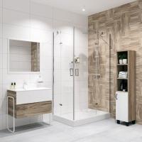 Душевой уголок Niagara Nova NG-6617-08 Прозрачное стекло  / Хром 120х80