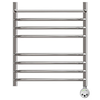 Полотенцесушитель электрический Point Альфа PN05156SPE П7 500x600 с полкой левый/правый, хром