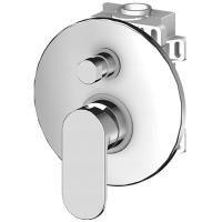 Смеситель Gattoni H2Omix7000 7003470C0.CH Встраиваемый Для ванны с душем Хром