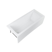 Фото акриловая ванна aquanet bright 165*70 см, белая