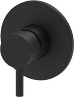 Встраиваемый смеситель для душа Paffoni Light LIG011NO, черный матовый