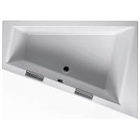 Акриловая ванна Riho Doppio левая 180*130 см, белая