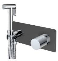 Гигиенический душ Boheme Stick 127-BCR.2, черный матовый/хром Гигиенический душ Boheme Stick 127-BCR.2, черный матовый/хром