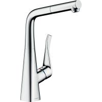 Смеситель Hansgrohe Metris 14821000 Для мойки хром