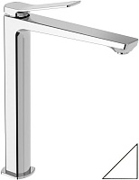 Смеситель для раковины Paffoni Tilt TI081BO высокий, белый матовый