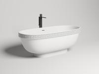Ванна Salini S-Stone GRECA MEANDER 103021MRF 180*80 см, матовая RAL полностью Ванна Salini S-Stone GRECA MEANDER 103021MRF 180*80 см, матовая RAL полностью