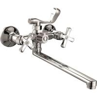 Смеситель Rush Bianki BI7650-51 для ванны с длинным изливом Смеситель Rush Bianki BI7650-51 для ванны с длинным изливом