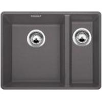 Мойка кухонная Blanco Subline 340/160-F 523569 темная скала 45х55