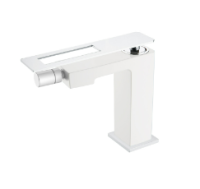 Смеситель для биде Boheme Q 146-WCR, белый/хром