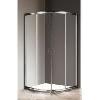 Душевой уголок Cezares Giubileo GIUBILEO-R-2-100-SCORREVOLE-C-Br 100x100 стекло прозрачное/бронза