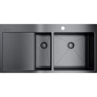 Мойка кухонная Omoikiri Akisame 100-2-GM-R 51х100