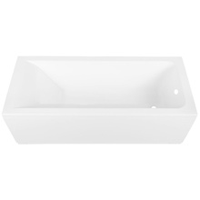 Фото акриловая ванна aquanet bright 170*75 см, белая