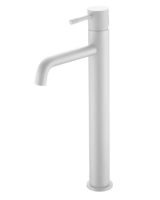 Смеситель для раковины высокий Boheme Uno 462-MW, белый матовый