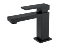 Смеситель для раковины Boheme Qubic 471-B, черный