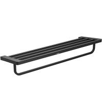 Полотенцедержатель Ravak 10° X07P563 С полкой Черная матовая