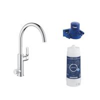 Смеситель Grohe Blue Pure Eurosmart 119708 для мойки с функцией фильтрации Смеситель Grohe Blue Pure Eurosmart 119708 для мойки с функцией фильтрации