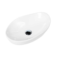 Раковина накладная BelBagno BB1362 52*34 см, белая Раковина накладная BelBagno BB1362 52*34 см, белая