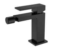 Смеситель для биде Boheme Qubic 476-B, черный матовый