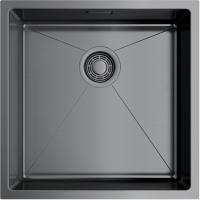 Мойка кухонная Omoikiri Taki 44-U/IF-GM вороненая сталь