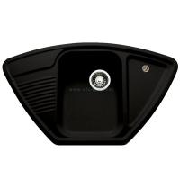 Мойка кухонная Aquaton Лория 1A715032LR210 94x52 графит