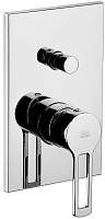 Встраиваемый смеситель для ванны и душа Paffoni Ringo RIN015CR/M, хром