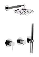 Душевая система Remer X Style X96S02O, хром