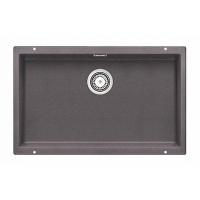Мойка для кухни из искусственного камня Blanco Subline 700 U 523443 темная скала 45х75