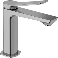 Смеситель для раковины Paffoni Tilt TI071ST, сталь