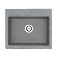 Мойка кухонная Aquaton Делия 1A715232LD230 серый 60