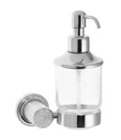 Настенный дозатор Boheme ROYALE CRISTAL 10932-CR, ХРОМ