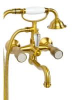 Смеситель для ванны Boheme ROYAL CRYSTAL 313-Royal/CRST, бронза Смеситель для ванны Boheme ROYAL CRYSTAL 313-Royal/CRST, бронза