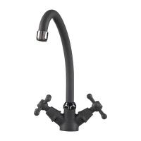 Смеситель Rossinka Y Y02-71-Gray-Quartz Для мойки Серый Кварц