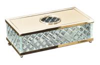 Салфетница Boheme Crystal Luxury Options 10232, золото Салфетница Boheme Crystal Luxury Options 10232, золото