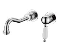 Смеситель для раковины встраиваемый Boheme Tradizionale Cromo 267, хром