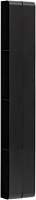 Полка вертикальная Aquanet Магнум 00302228 130*20 см, черная матовая