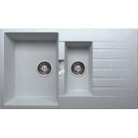 Мойка кухонная Tolero Loft TL-860 473936 Серый металлик