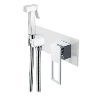 Гигиенический душ Boheme Q 147-WCR, белый/хром Гигиенический душ Boheme Q 147-WCR, белый/хром