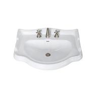Раковина Kerasan Retro На 3 отверстия Белая 75