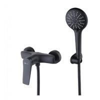 Смеситель Lemark Bronx LM3703BL для душа, черный